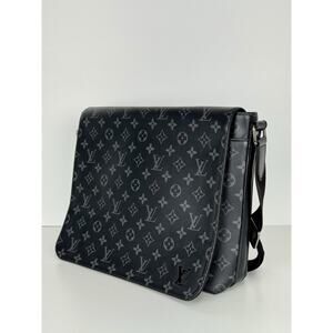 Louis Vuitton District Messenger Bag Monogram Eclipse Canvas B-1